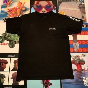 Vans checker sleeve classic fit t shirt